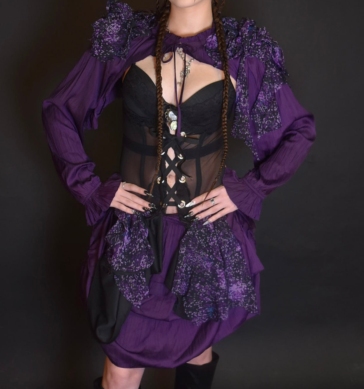 Raven’s dress